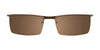 Takumi TK912 Eyeglasses with Clip-on Sunglasses | Size 50 / Clip Only (Color №010)