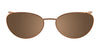 Takumi TK933 Eyeglasses with Clip-on Sunglasses | Size 52 / Marbled Brown