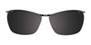 Takumi TK951 Eyeglasses with Clip-on Sunglasses | Size 53 / Clear Aqua