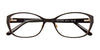 Takumi TK954 Eyeglasses with Clip-on Sunglasses | Size 55 / Satin Dark Brown