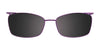 Takumi TK972 Eyeglasses with Clip-on Sunglasses | Size 53 / Light & Dark Brown