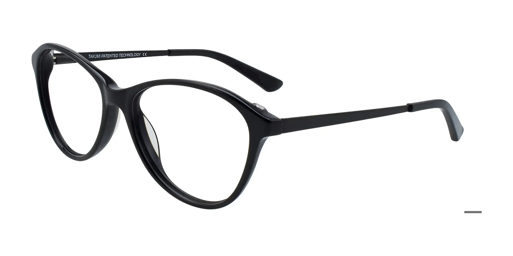 Takumi TK996 Eyeglasses with Clip-on Sunglasses Black Takumi TK996 Eyeglasses with Clip-on Sunglasses Black