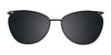 Takumi TK996 Eyeglasses with Clip-on Sunglasses | Size 53 / Clip Only (Color №080)