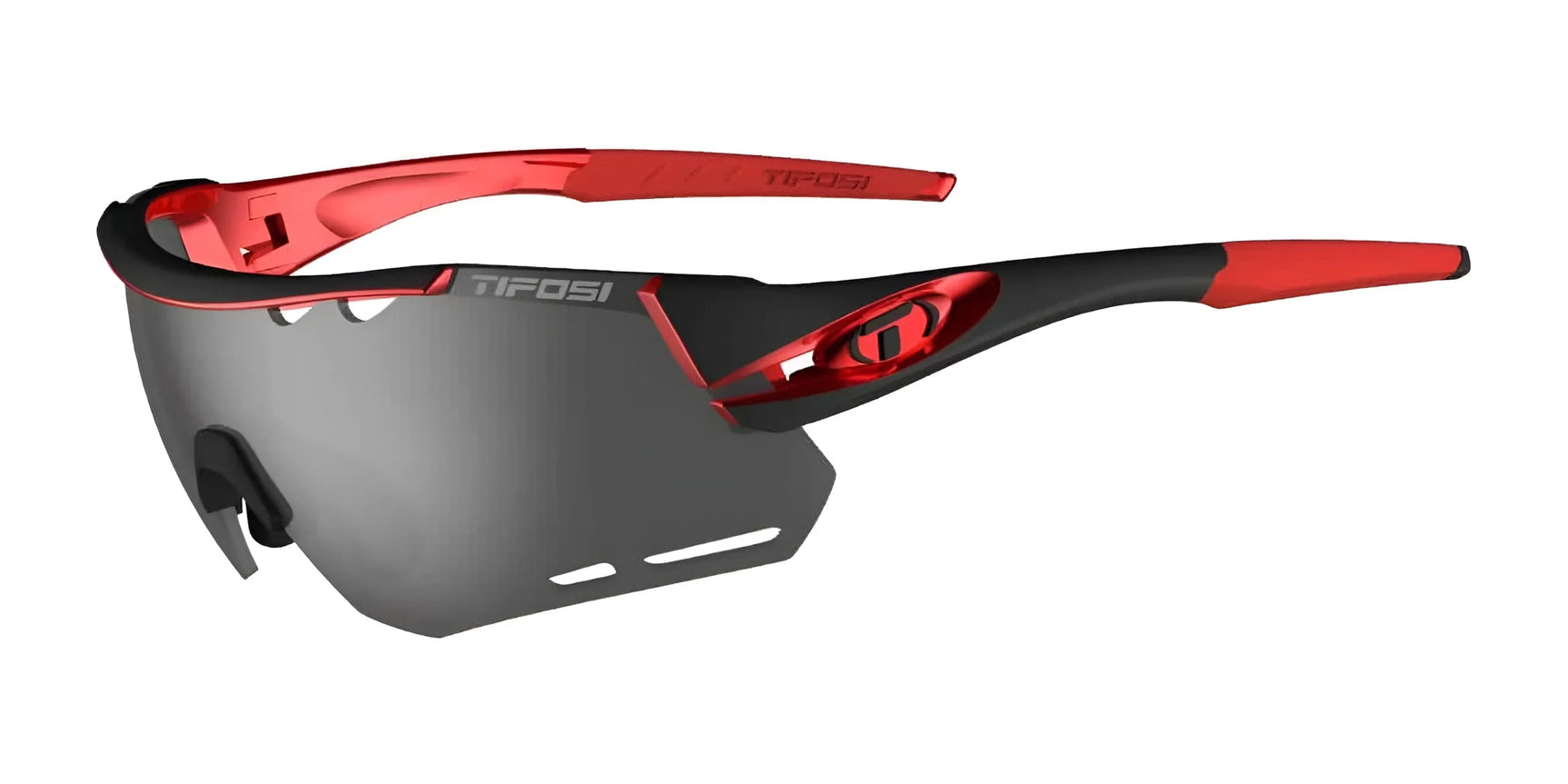 Tifosi Optics ALLIANT Sunglasses Black / Red / Interchange Tifosi Optics ALLIANT Sunglasses Black / Red / Interchange