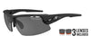Tifosi Optics CRIT Sunglasses | Size 74 / Matte Black/Interchange