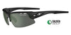 Tifosi Optics CRIT Sunglasses | Size 74 / Matte Black/Enliven Golf Tint
