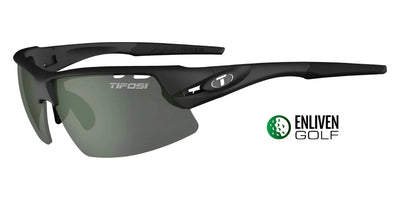 Tifosi Optics CRIT Sunglasses Matte Black / Enliven Golf Tint