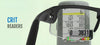 Tifosi Optics CRIT Reader Sunglasses | Size 74 / Blackout/Light Night Fototec +1.5