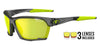 Tifosi Optics KILO Sunglasses | Size 64 / Black/White/Clarion Red Fototec