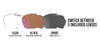 Tifosi Optics KILO Sunglasses | Size 64 / White/Black/Smoke/AC Red/Clear