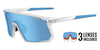 Tifosi Optics MOAB Sunglasses / Matte White/Interchange / Size Regular