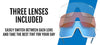 Tifosi Optics MOAB Sunglasses / Blackout/Interchange / Size Regular