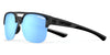 Tifosi Optics SALVO Sunglasses | Size 58 / Crystal Smoke/Smoke Tint with Sky Blue Mirror