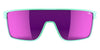 Tifosi Optics SANCTUM Sunglasses / Aqua Shimmer/Smoke Tint with Rose Pink Mirror / Size Regular