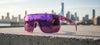 Tifosi Optics SANCTUM Sunglasses / Aqua Shimmer/Smoke Tint with Rose Pink Mirror / Size Regular