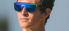 Tifosi Optics SANCTUM Sunglasses / Aqua Shimmer/Smoke Tint with Rose Pink Mirror / Size Regular