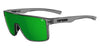Tifosi Optics SANCTUM Sunglasses / Crystal Smoke/Smoke Tint with Green Mirror / Size Regular