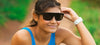 Tifosi Optics SANCTUM Sunglasses / Aqua Shimmer/Smoke Tint with Rose Pink Mirror / Size Regular