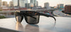 Tifosi Optics SANCTUM Sunglasses / Aqua Shimmer/Smoke Tint with Rose Pink Mirror / Size Regular
