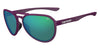 Tifosi Optics SELCA Sunglasses | Size 56 / Plum Crazy/Smoke Tint with Green Mirror