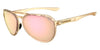Tifosi Optics SELCA Sunglasses | Size 56 / Crystal Brown/Brown Tint with Pink Mirror