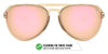 Tifosi Optics SELCA Sunglasses | Size 56 / Black Tortoise/Smoke Tint with Sky Blue Mirror