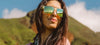 Tifosi Optics SHUMO Sunglasses / Crystal Denim/Smoke Tint with Gold Mirror