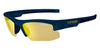 Tifosi Optics SHUTOUT Sunglasses | Size 60 / Midnight Navy / Smoke Yellow Mirror