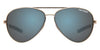 Tifosi Optics SHWAE Sunglasses | Size 55 / Gold/Brown Tint with Pink Mirror