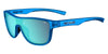 Tifosi Optics SIZZLE Sunglasses / Electric Blue / Smoke Tint with Sky Blue Mirror AR / Size Regular