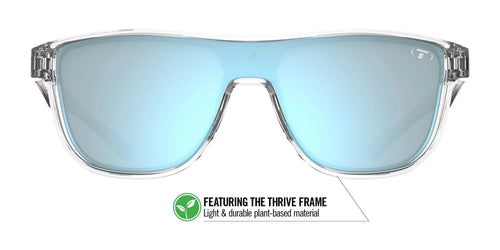 Tifosi Optics SIZZLE Sunglasses / Avant Clear/Smoke Tint with Blue Mirror / Size Regular
