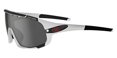 Tifosi Optics SLEDGE Sunglasses Matte White / Smoke / AC Red / Clear