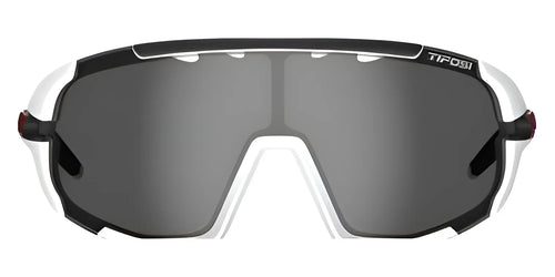 Tifosi Optics SLEDGE Sunglasses / Matte White / Smoke / AC Red / Clear / Size Regular