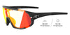 Tifosi Optics SLEDGE Sunglasses / Matte White/Smoke/AC Red/Clear / Size Regular