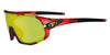 Tifosi Optics SLEDGE Sunglasses / Matte White/Smoke/AC Red/Clear / Size Regular
