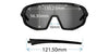 Tifosi Optics SLEDGE Sunglasses / Matte White/Smoke/AC Red/Clear / Size Regular