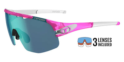 Tifosi Optics SLEDGE LITE Sunglasses Crystal Pink / Interchange