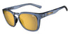 Tifosi Optics SMIRK Sunglasses | Size 49 / Crystal Denim / Smoke Tint with Gold Mirror
