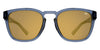 Tifosi Optics SMIRK Sunglasses | Size 49 / Matte Blue Tortoise / Brown w/ no mirror