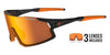Tifosi Optics STASH Sunglasses / Black/Orange Fade/Interchange / Size Regular