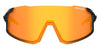 Tifosi Optics STASH Sunglasses / Black/Orange Fade/Interchange / Size Regular