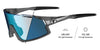 Tifosi Optics STASH Sunglasses / Matte Smoke/Clarion Blue Fototec / Size Regular
