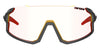 Tifosi Optics STASH Sunglasses / Black/Orange Fade/Interchange / Size Regular