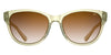 Tifosi Optics STELLA Sunglasses / Crystal Champagne/Brown Gradient Tint