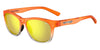 Tifosi Optics SWANK Sunglasses | Size 51 / Orange Rush/Smoke Tint with Yellow Mirror