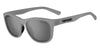 Tifosi Optics SWANK Sunglasses | Size 51 / Satin Vapor/Smoke Polarized