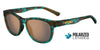 Tifosi Optics SWANK Sunglasses | Size 51 / Blue Confetti/Polarized Brown Tint