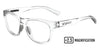 Tifosi Optics SWANK Reader Sunglasses | Size 51 / Crystal Clear +2.5