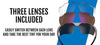 Tifosi Optics VERO Sunglasses | Size 64 / Gloss Black/Enliven Golf Tint