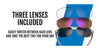 Tifosi Optics WISP Sunglasses | Size 63 / Crystal Brown/Interchange